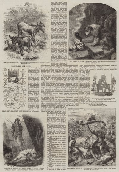 Libros de regalo ilustrados de Harrison William Weir